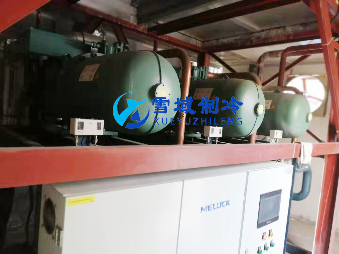 徐州衛(wèi)崗速凍冷庫現場圖片